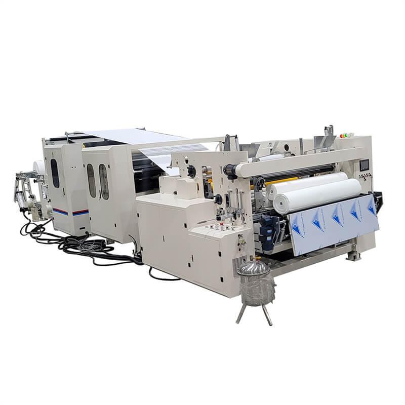 High speed glue lamination toilet paper kitchen towel making machine
