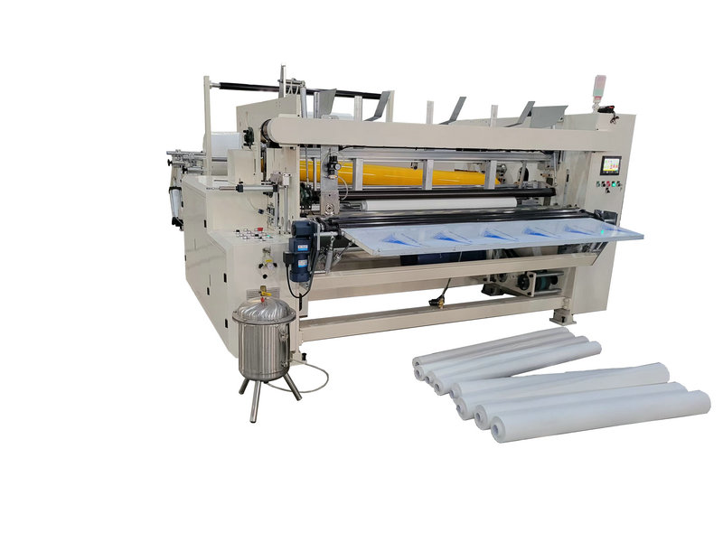 Good quality small toilet paper roll rewinding machine