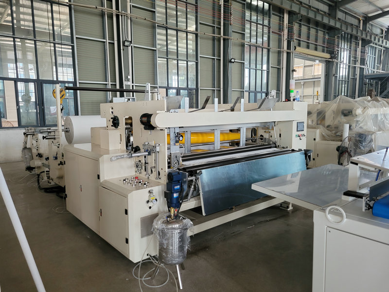 Toilet paper machine