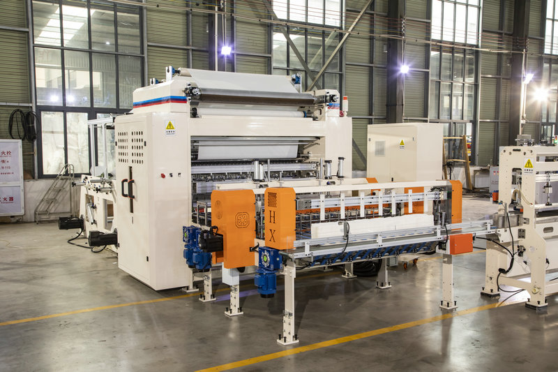 facial tissue machine