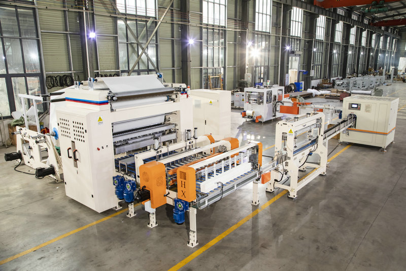 facial tissue machine