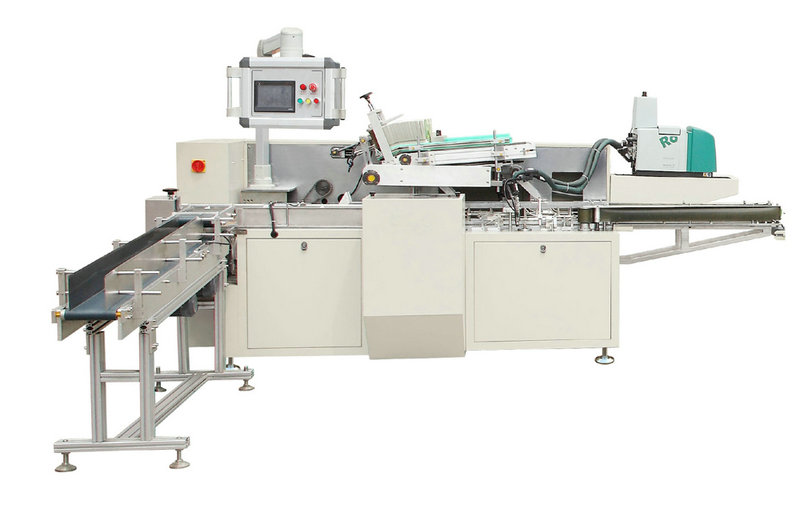 Automatic carton box facial tissue packing machine