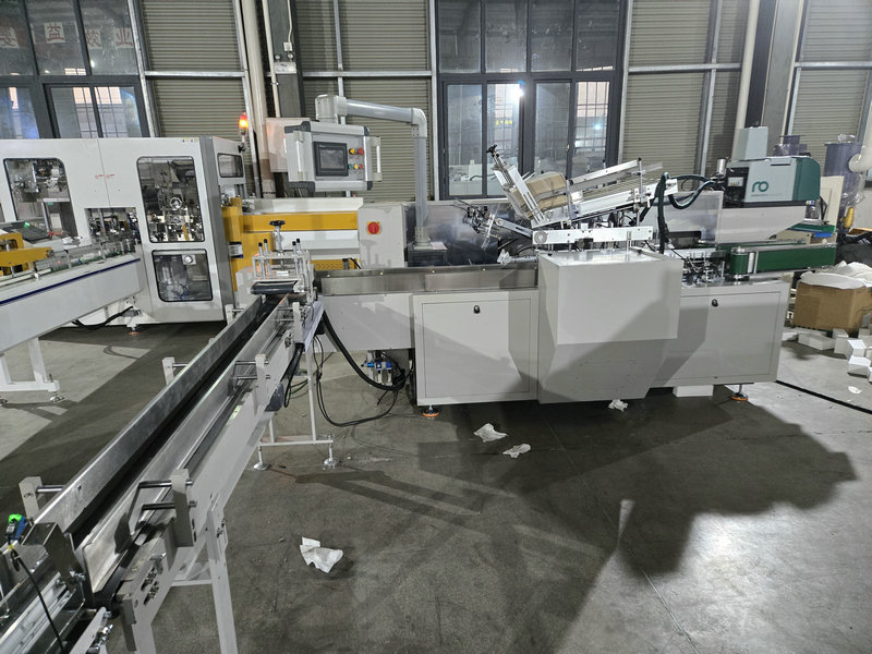 box facial tissue packing machine
