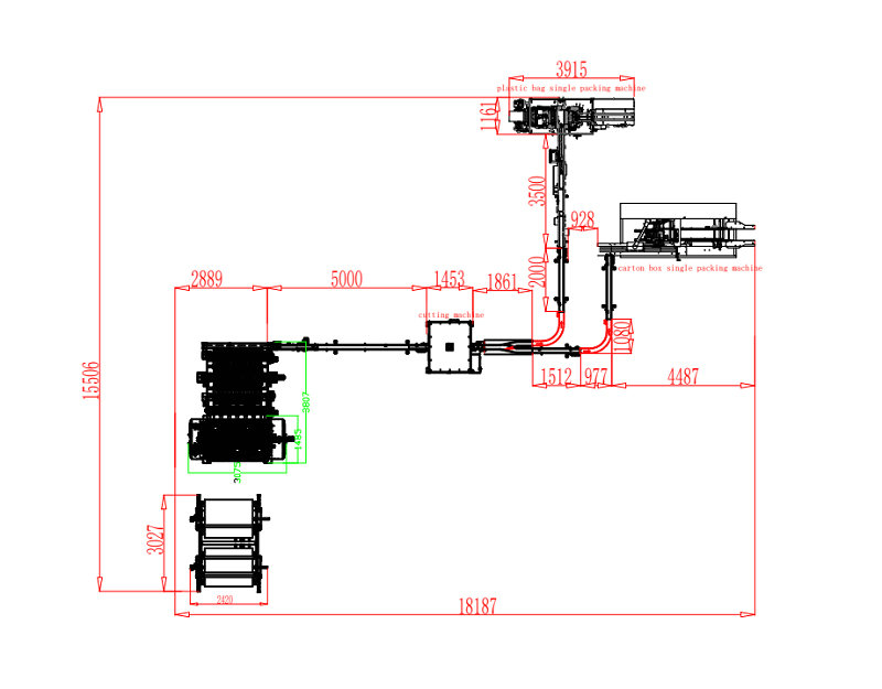 facial tissue production line