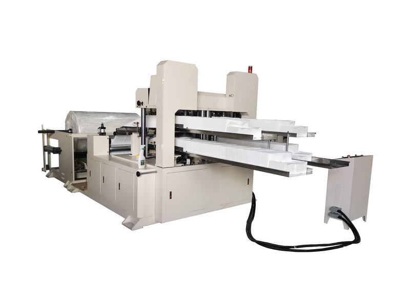 High speed napkin tissue paper folding machine