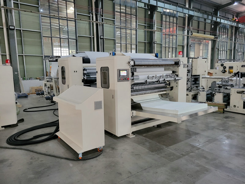 lamination N fold hand towel machine