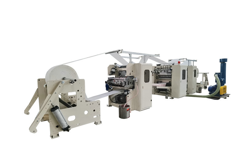 Newest glue lamination V fold hand towel paper folding machine