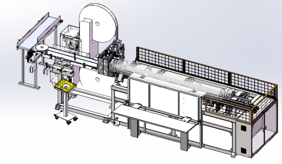 maxi paper roll cutting machine