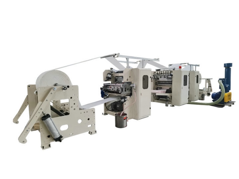 Romania V fold glue lamination hand towel paper making machine