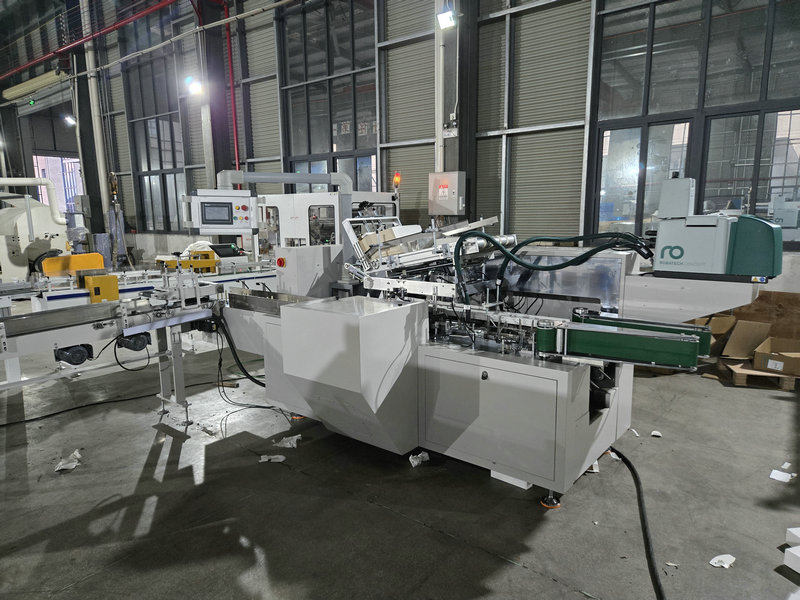 box facial tissue machine