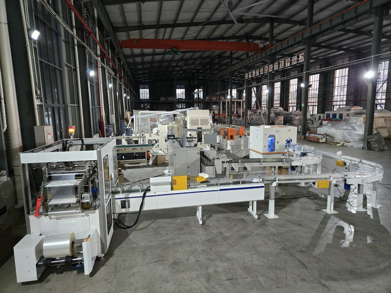box facial tissue production line