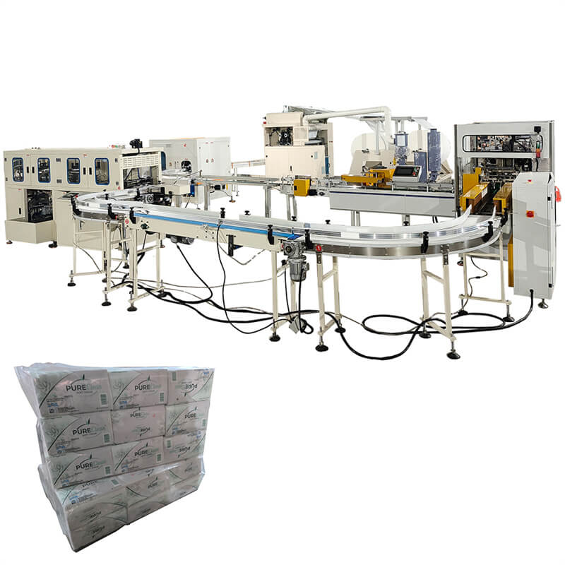 facial tissue production line