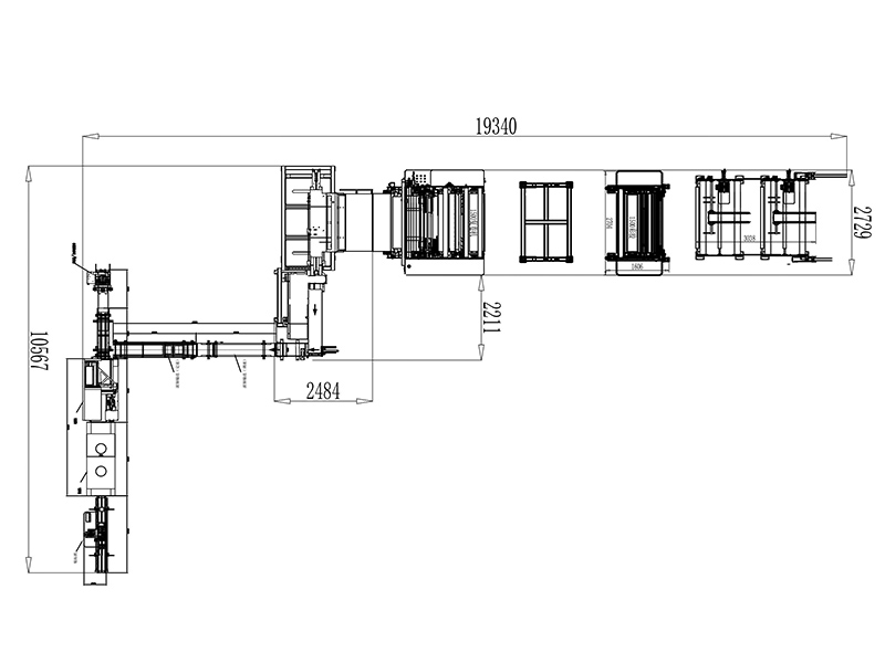 maxi roll production line layout