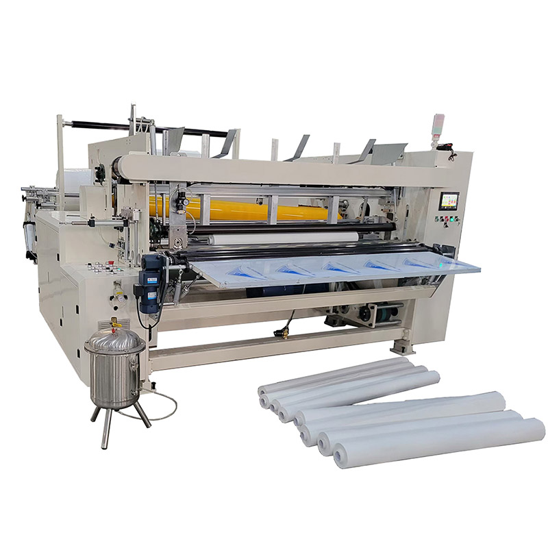 Good quality small toilet paper roll rewinding machine