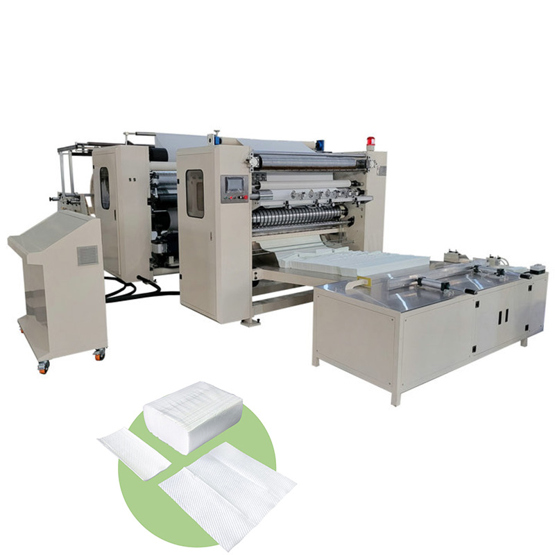 Good quality glue lamination N fold hand towel paper making machine