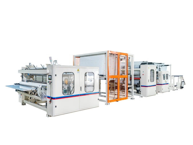 XY-TQ-B Automatic color printing glue lamination kitchen towel macihne
