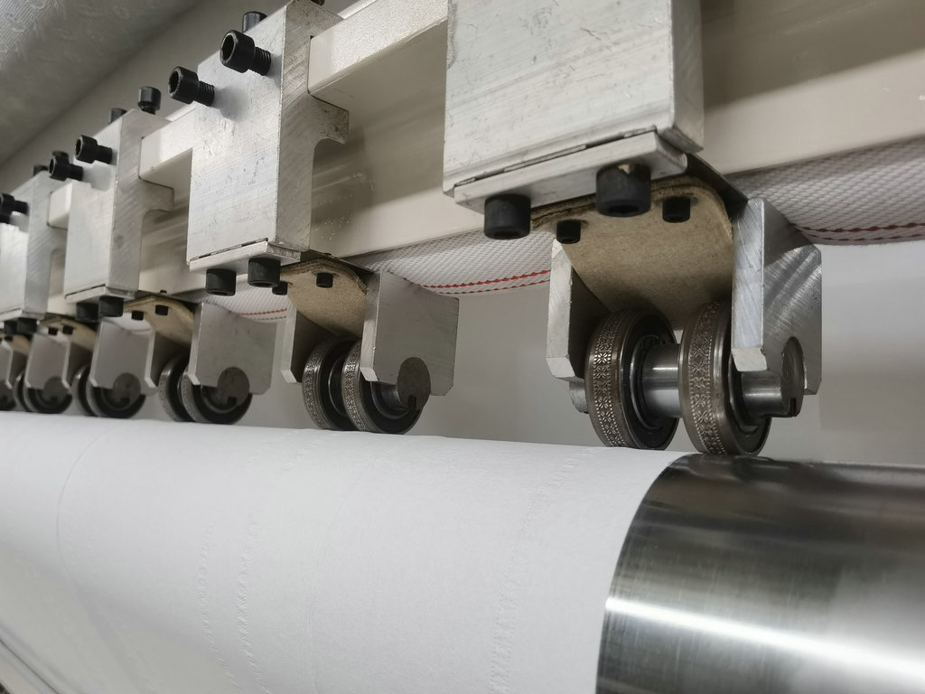 facial tissue making machine