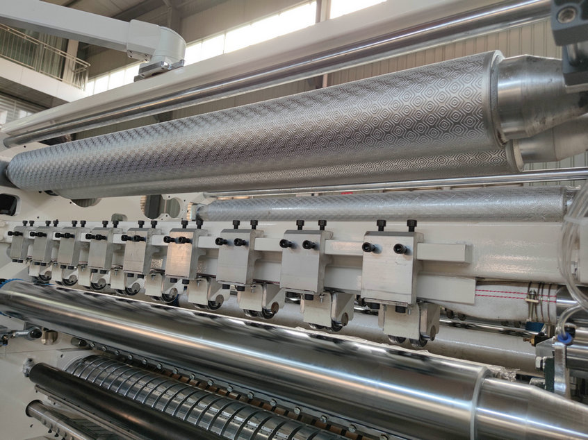 facial tissue machine