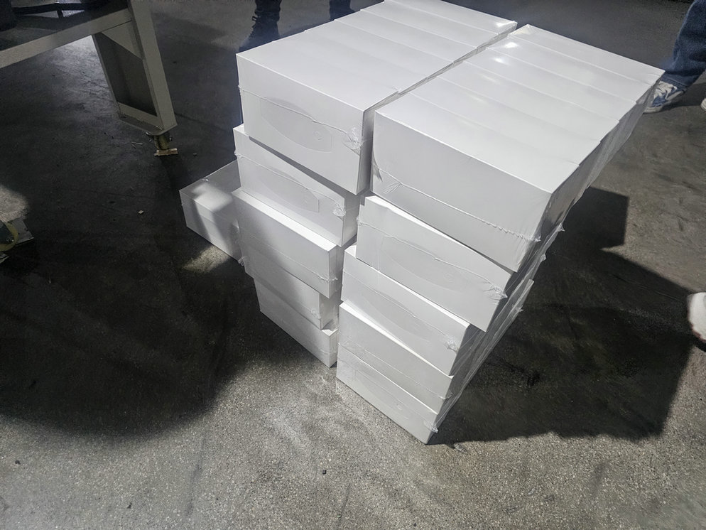 box facial tissue paper