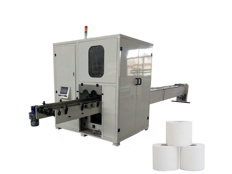 XY-AI-280 High Speed Automatic Double Channels Toilet Paper Kitchen Towel Log Saw Cutting Machine