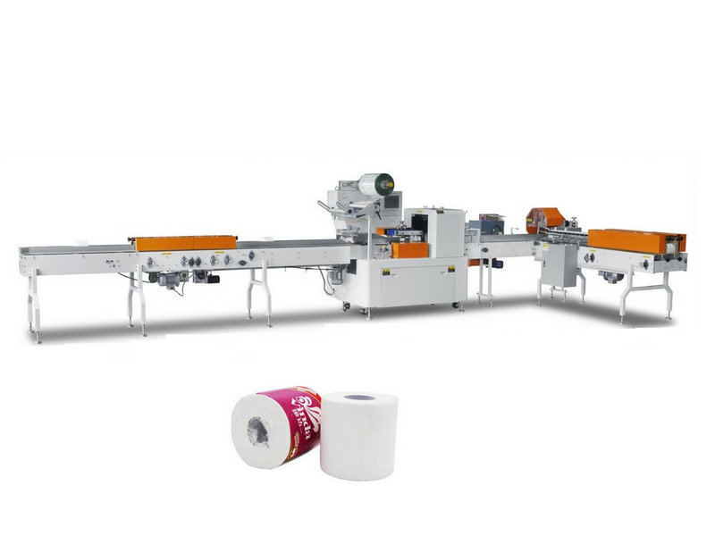 XY-503IZ High Speed Automatic Single Roll Toilet Paper Kitchen Towel Wrapping Machine