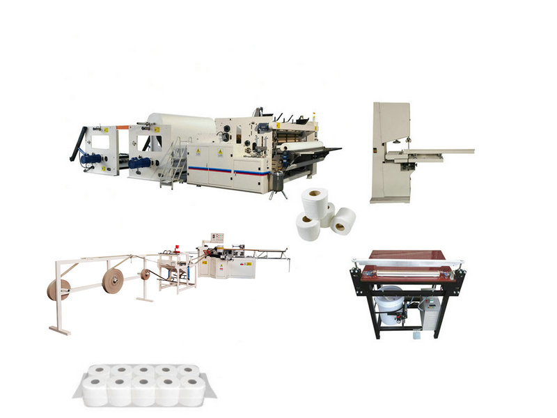 XY-TQ-A-E Small Business Toilet Paper Roll Manufacturing Machine Production Line