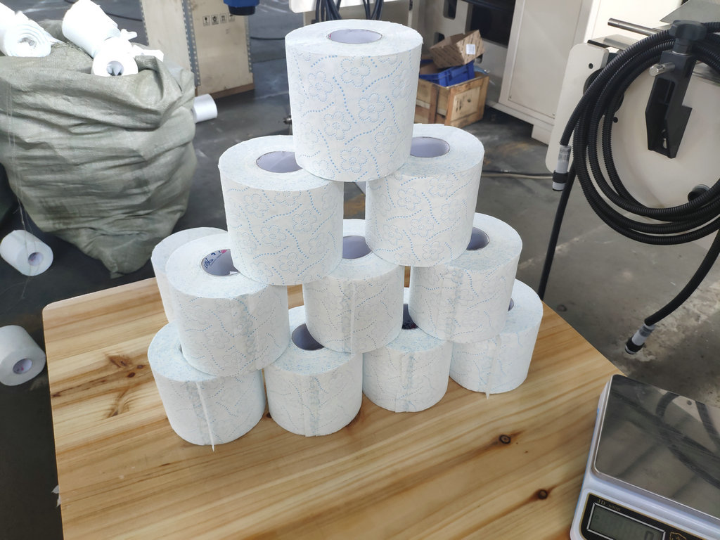 small toilet paper roll