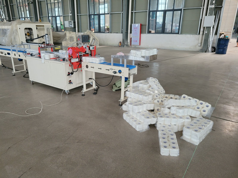 10 rolls toilet paper packing machine