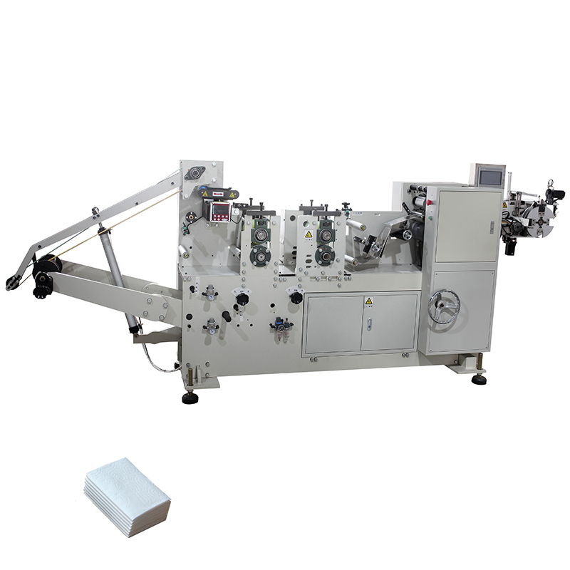 Factory price handkerchief tissue paper folding machine