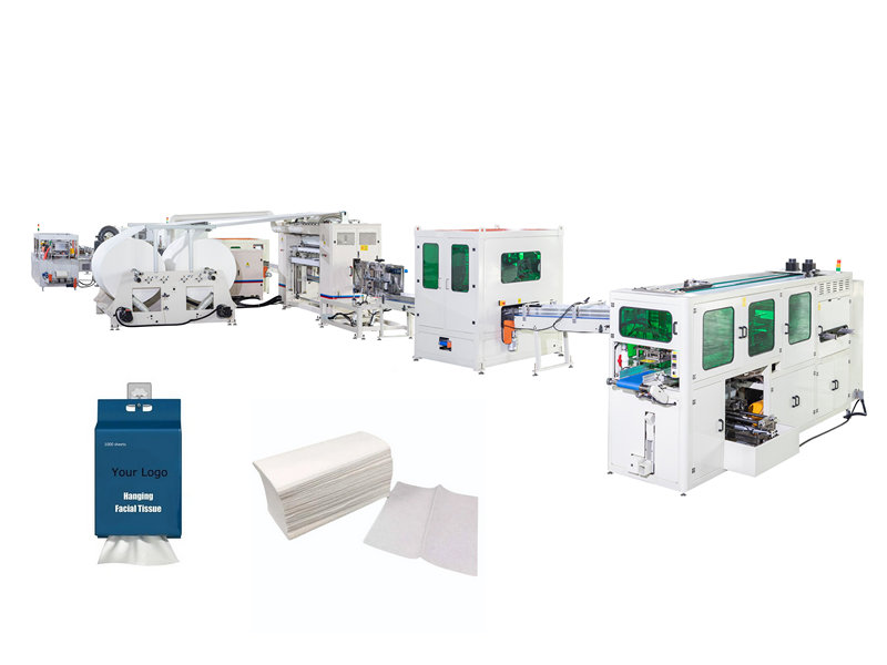 XY-GU-A-A Good Price Automatic Bottom Pull Facial Tissue Paper Making Machine
