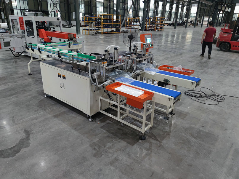 facial tissue bundle packing machine
