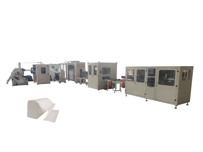 Fully automatic N folding hand towel paper packing machine