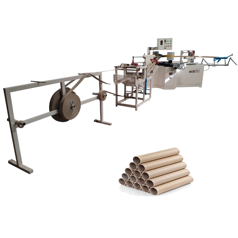 High Speed Center Pulling Paper Core Roll Making Machine