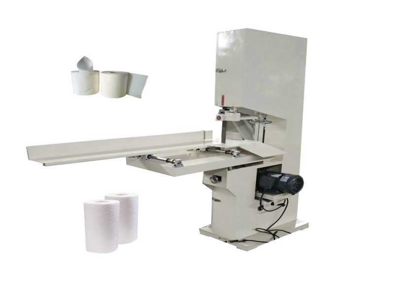 Semi automatic toilet paper kitchen towel cutting machine