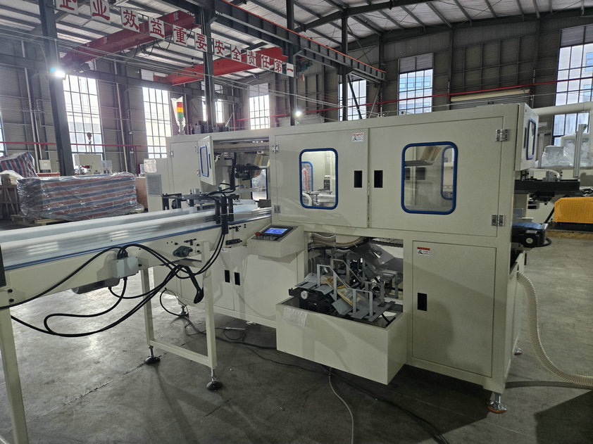 bottom drawing facial tissue packing machine