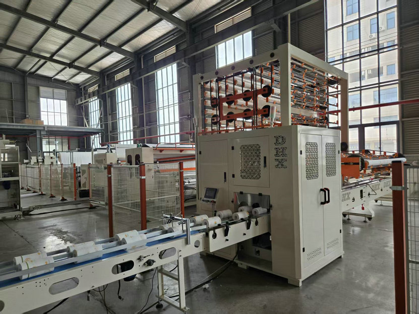 non stop kitchen towel making machine