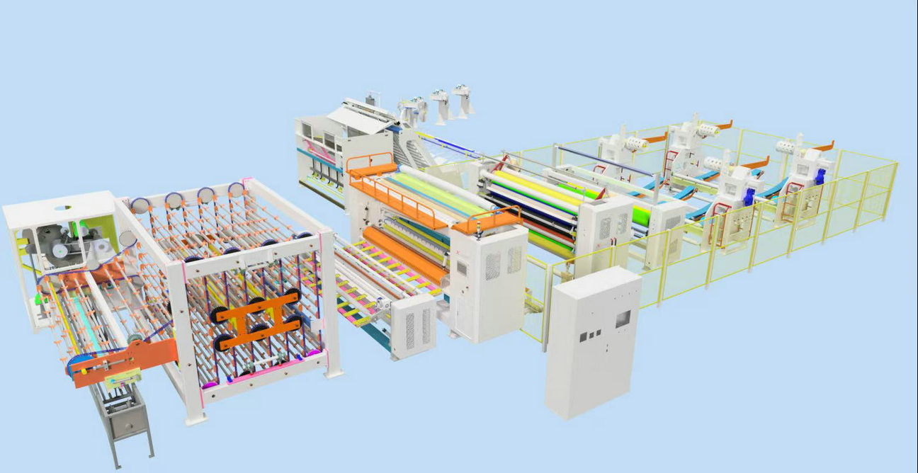 non stop toilet paper roll making machine