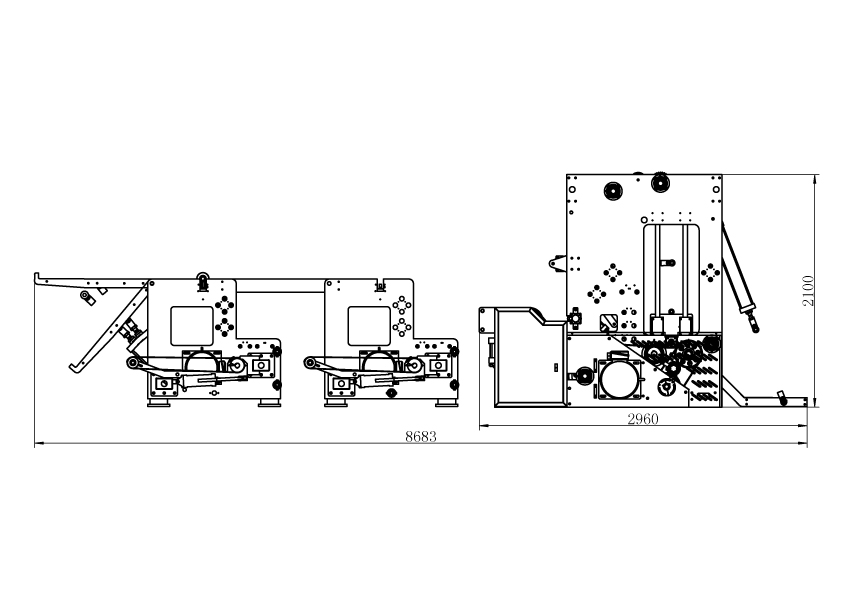 jumbo roll tissue paper machine