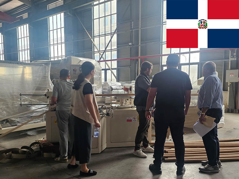 High outout 1/6 fold napkin tissue paper making machine in Dominican