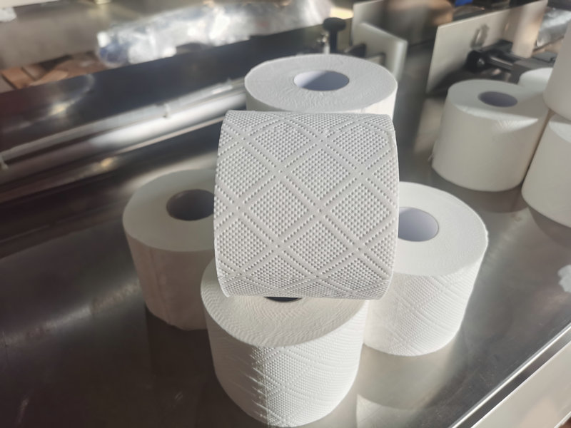 small toilet tissue paper