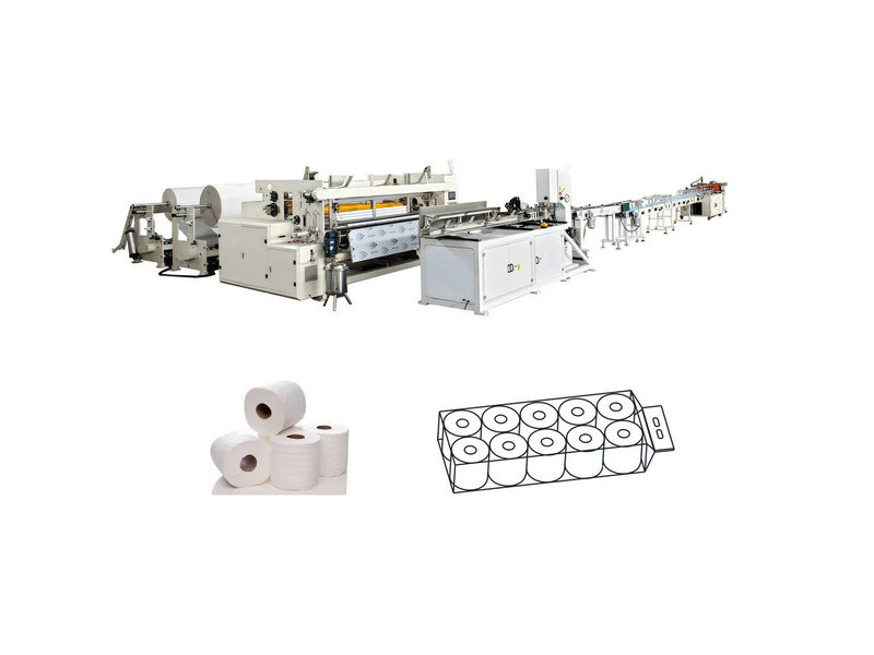 Automatic small toilet paper kitchen towel production line