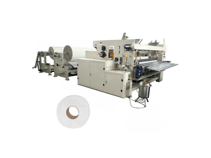 2ply jumbo roll toilet tissue making rewinding machine