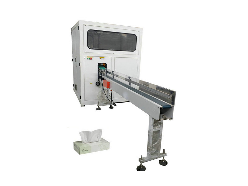 Full automatic facial tissue paper cutting machine
