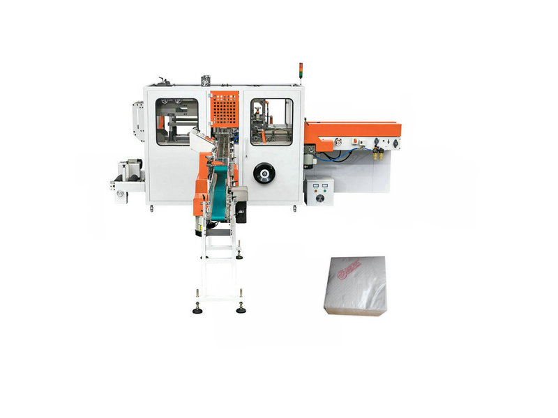 120mm height serviette paper three dimensional packaging machine