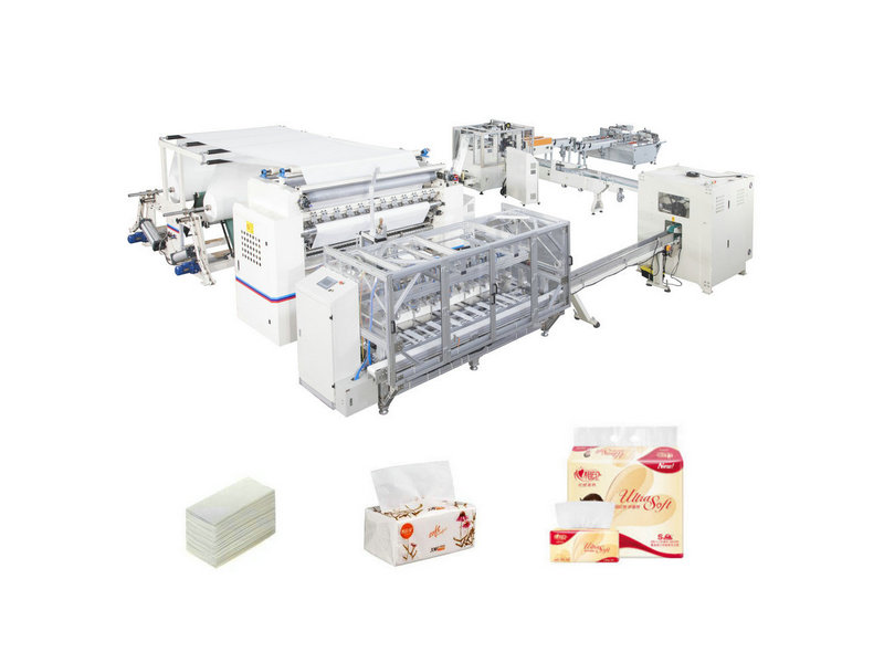 10lines soft drawing facial tissue making machine production line