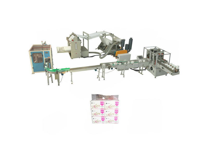 Alibaba hot sale kleenex facial tissue production line machine