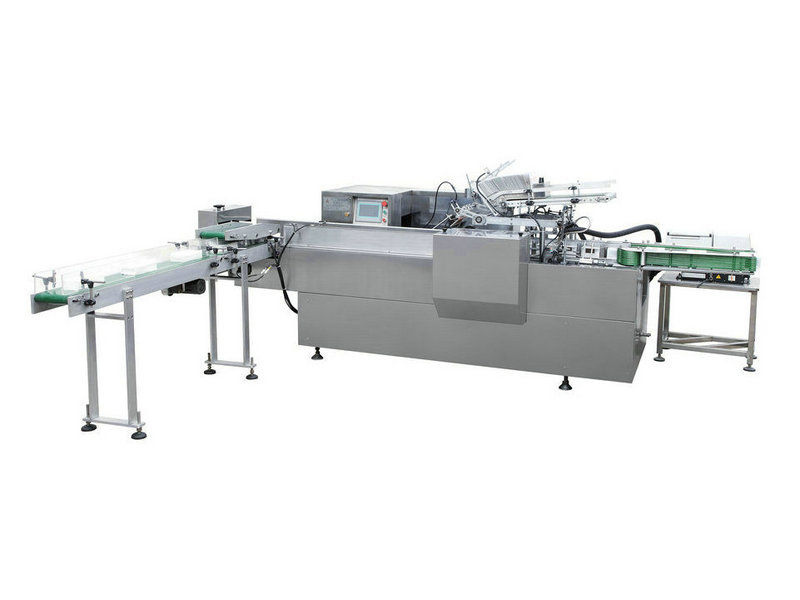 Professional automatic face tissue paper cardboard box packing machine