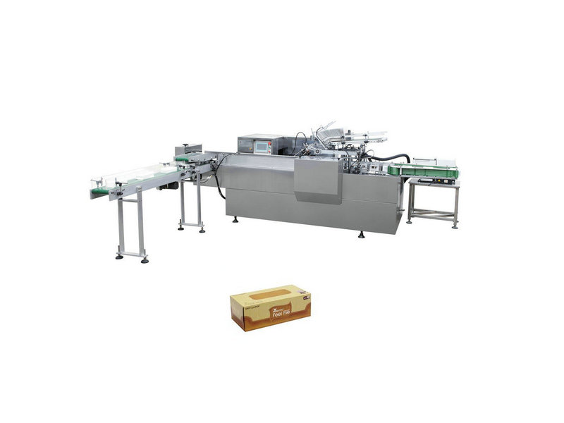Best price box drawing facial tissue kleenex packing machine