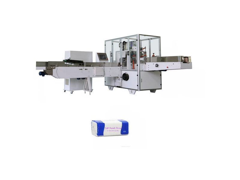 Best price 3D facial tissue paper kleenex packing machine