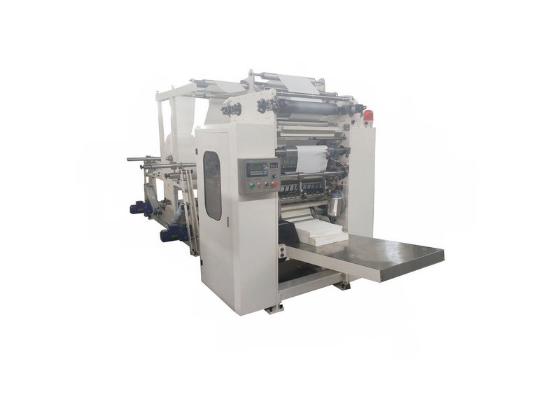 2lines V fold hand towel facial tissue paper making machine